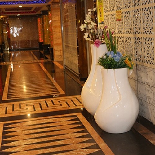 玻璃钢黑色花箱 玻璃钢黑色花箱