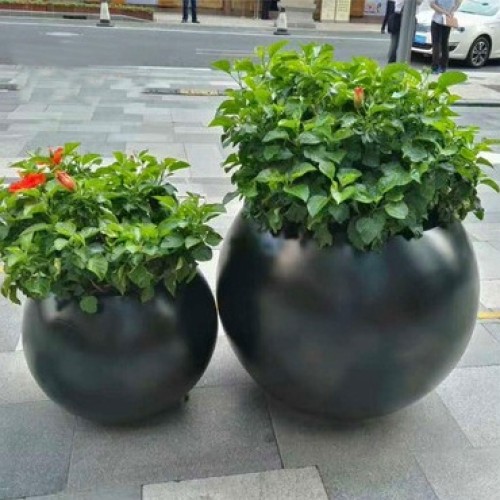 玻璃钢圆环形花箱 玻璃钢圆环形花箱