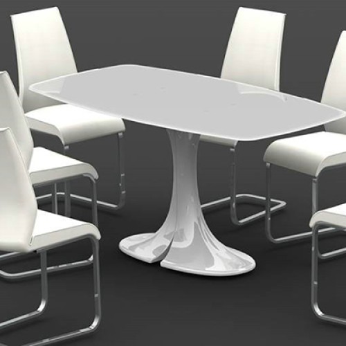 玻璃钢高档餐桌座椅