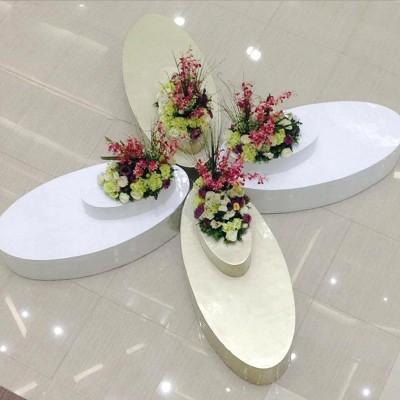 玻璃钢花盆座椅组合