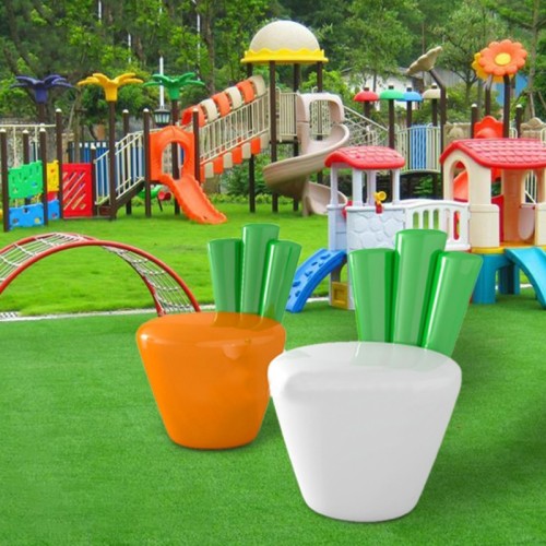 玻璃钢胡萝卜坐凳 玻璃钢胡萝卜坐凳