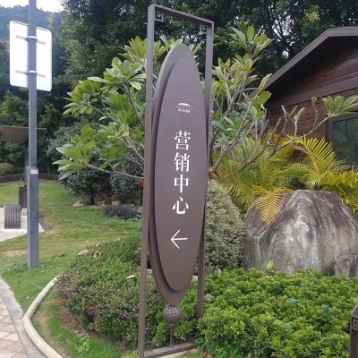精神堡垒导向牌