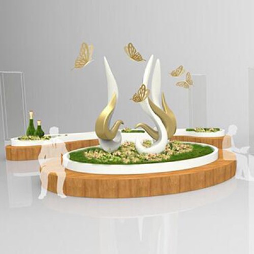 玻璃钢艺术树池 玻璃钢艺术树池