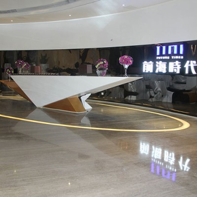 玻璃钢三角前台