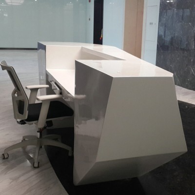 玻璃钢菱形前台