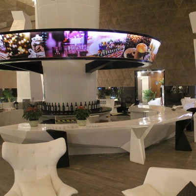 玻璃钢服务前台