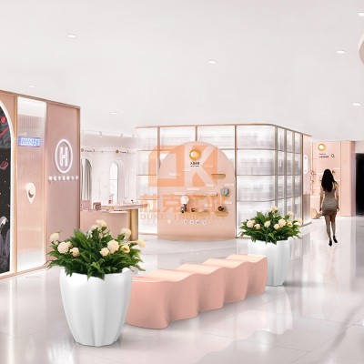 玻璃钢海浪坐凳异形创意美陈休闲座椅