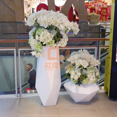 玻璃钢切面花盆