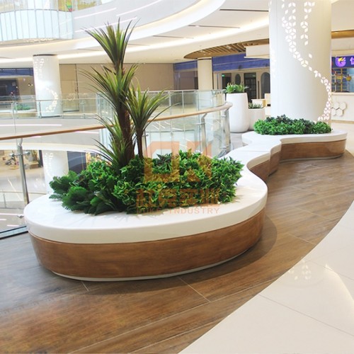 玻璃钢仿木纹座椅 玻璃钢仿木纹座椅