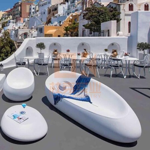 玻璃钢茶几沙发 玻璃钢茶几沙发