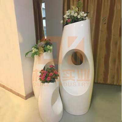 玻璃钢树洞花盆