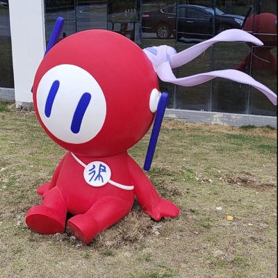 玻璃钢雕塑户外公园小区玩偶摆件