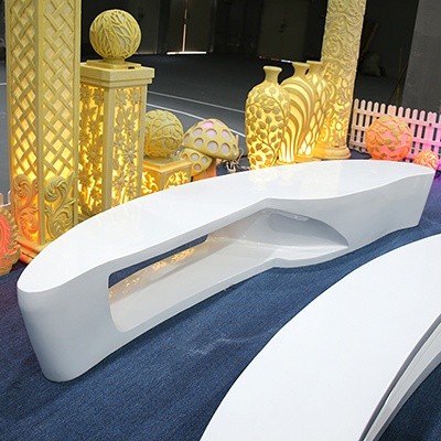 玻璃钢月亮座椅