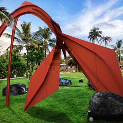 不锈钢嫩芽雕塑