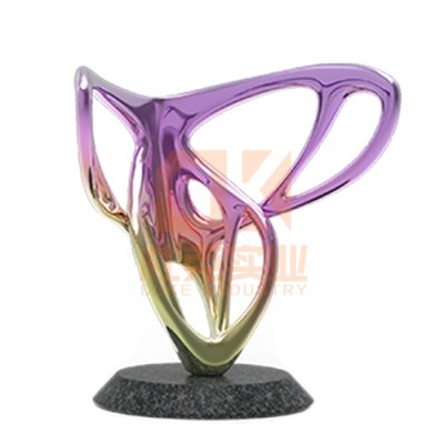 玻璃钢蝴蝶造型雕塑