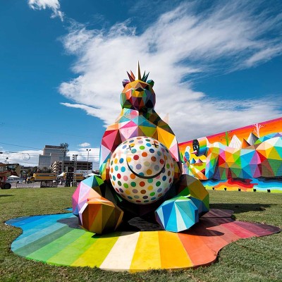 玻璃钢动物雕塑