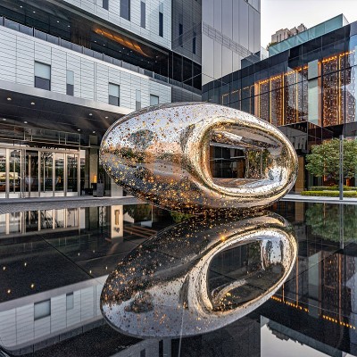 不锈钢艺术景观雕塑