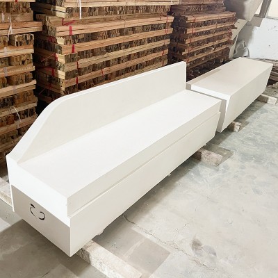 GRC混凝土靠背座椅UHPC异形坐凳