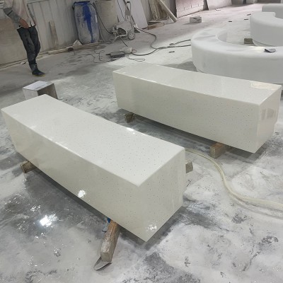 GRC长条坐凳UHPC混凝土户外座椅