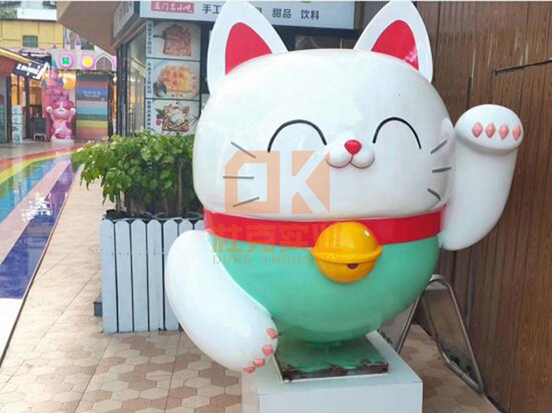 博灵感卡通公仔雕塑