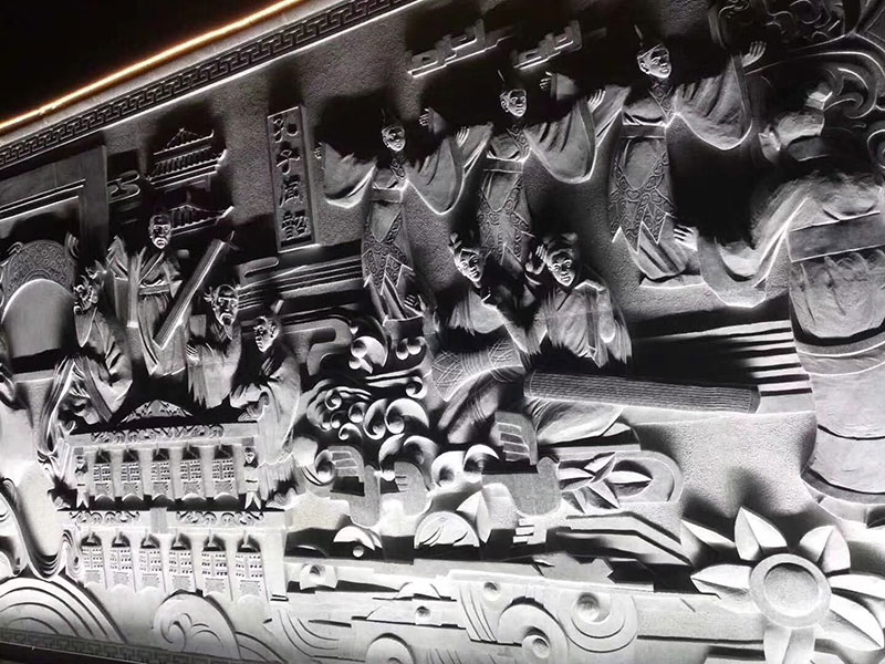 揭秘：玻璃钢与砂岩浮雕的区别, 你会选么？