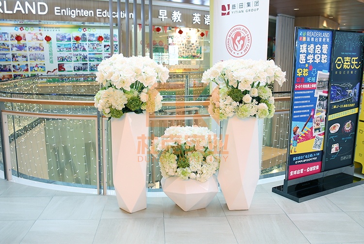 玻璃钢切面花盆