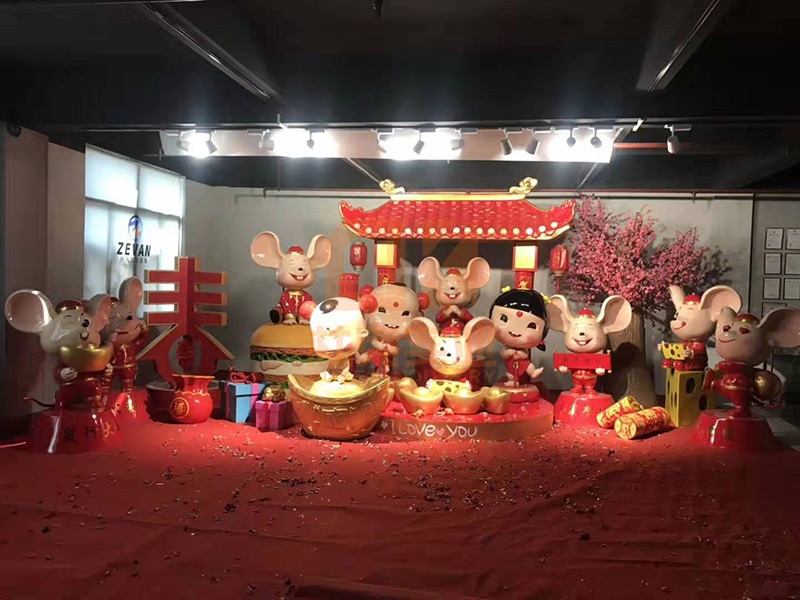 鼠主题商场DP美陈