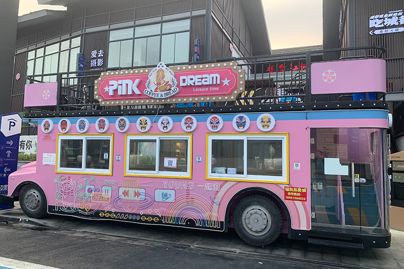 网红商业街餐车户外创意摆摊车 网红商业街餐车户外创意摆摊车