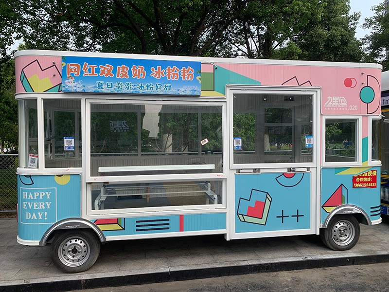 户外景观网红餐车景区公园摆摊车 户外景观网红餐车景区公园摆摊车