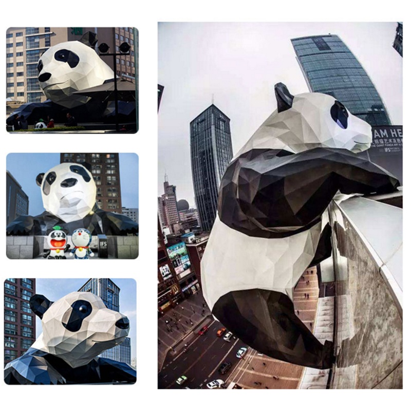 爬墙熊猫玻璃钢雕塑,为什么这么受欢迎? 爬墙熊猫玻璃钢雕塑,为什么这么受欢迎?