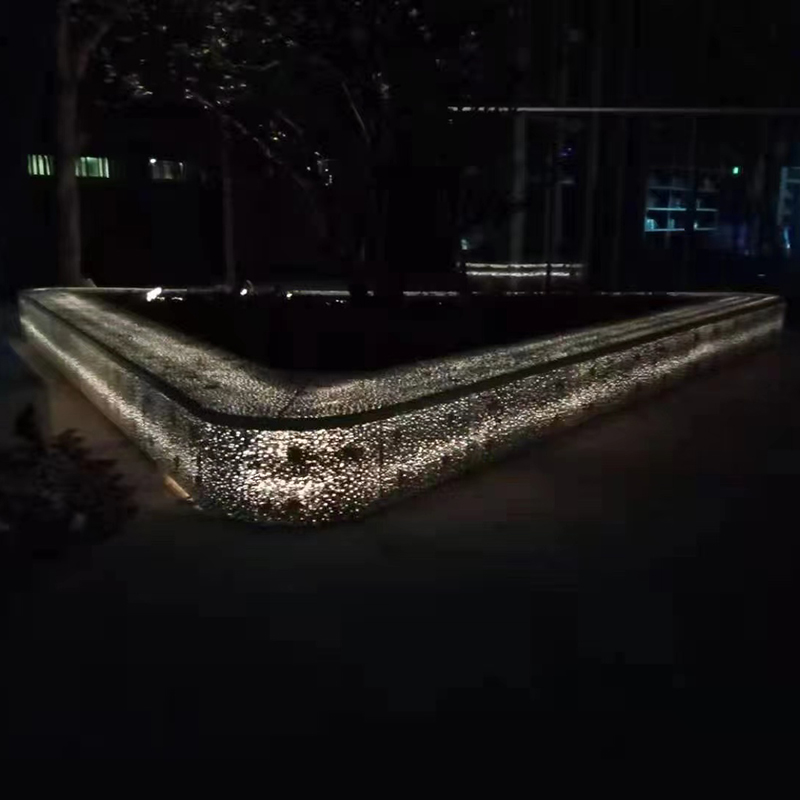 grc透光混凝土树池坐凳公园小区异形景观座椅 grc透光混凝土树池坐凳公园小区异形景观座椅