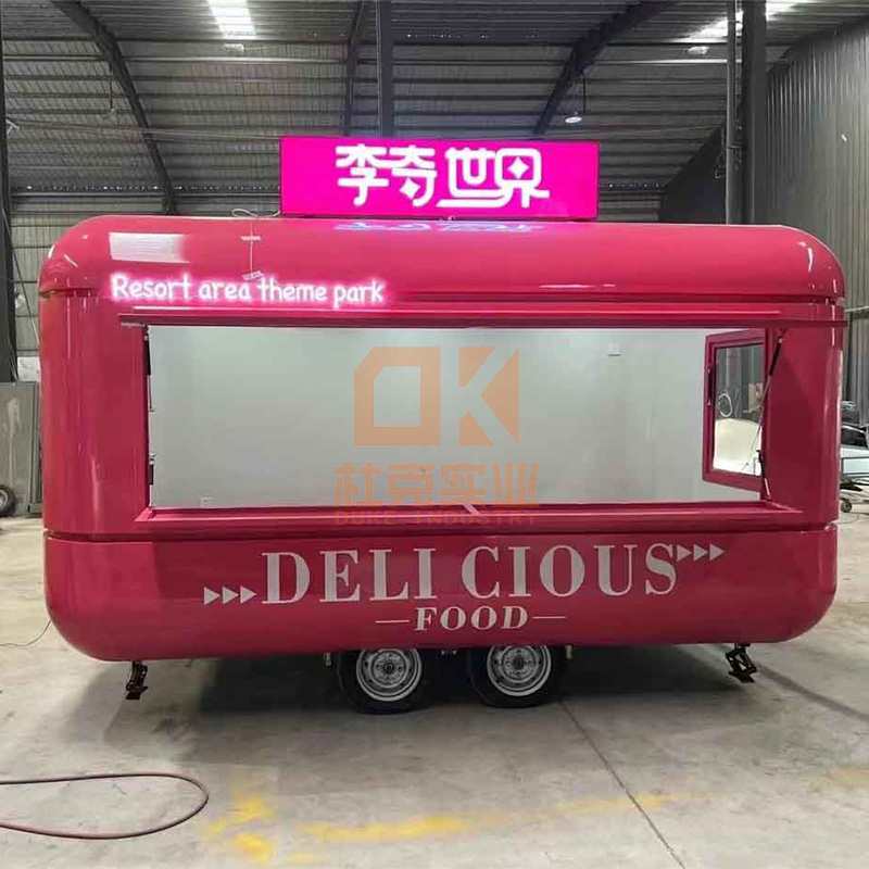 网红街景餐车户外艺术摆摊小吃车 网红街景餐车户外艺术摆摊小吃车