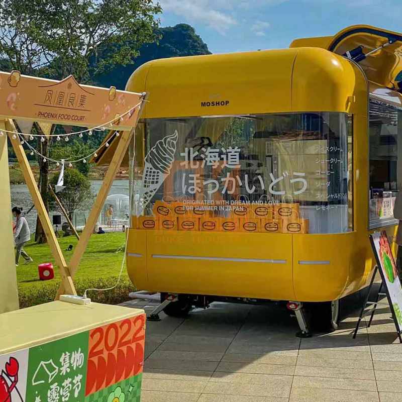 网红美陈餐车商业街区美食摆摊车 网红美陈餐车商业街区美食摆摊车