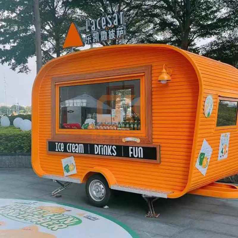 网红街区美陈餐车不锈钢金属艺术摆摊车 网红街区美陈餐车不锈钢金属艺术摆摊车